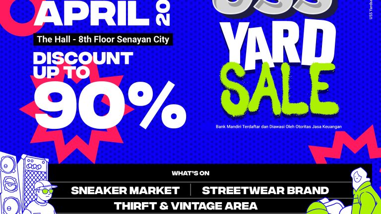 USS YARD SALE Kembali Hadir Banting Harga, Diskon hingga 90%