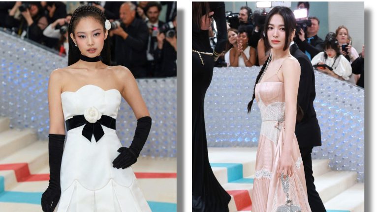 Jennie BLACKPINK dan Song Hye Kyo Tampil Simple Elegan di Met Gala 2023